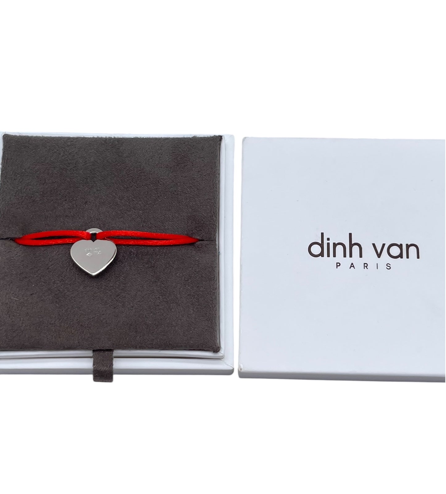 Bracelet Dinh Van Coeur Or Blanc