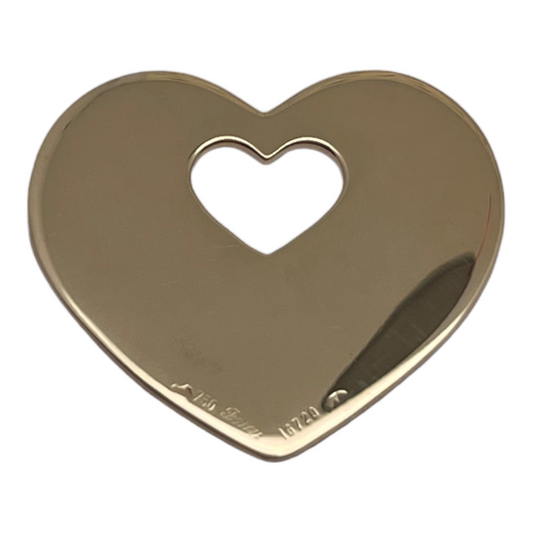 Pendentif Poiray Cœur Secret or jaune