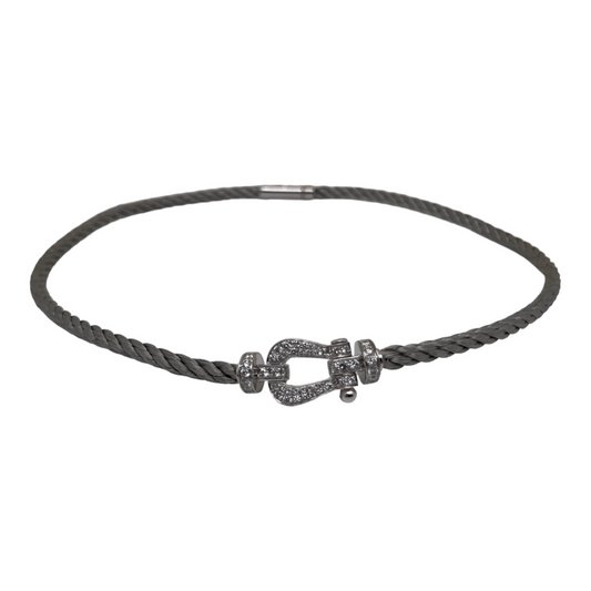 Collier Fred Force 10 diamants et or blanc