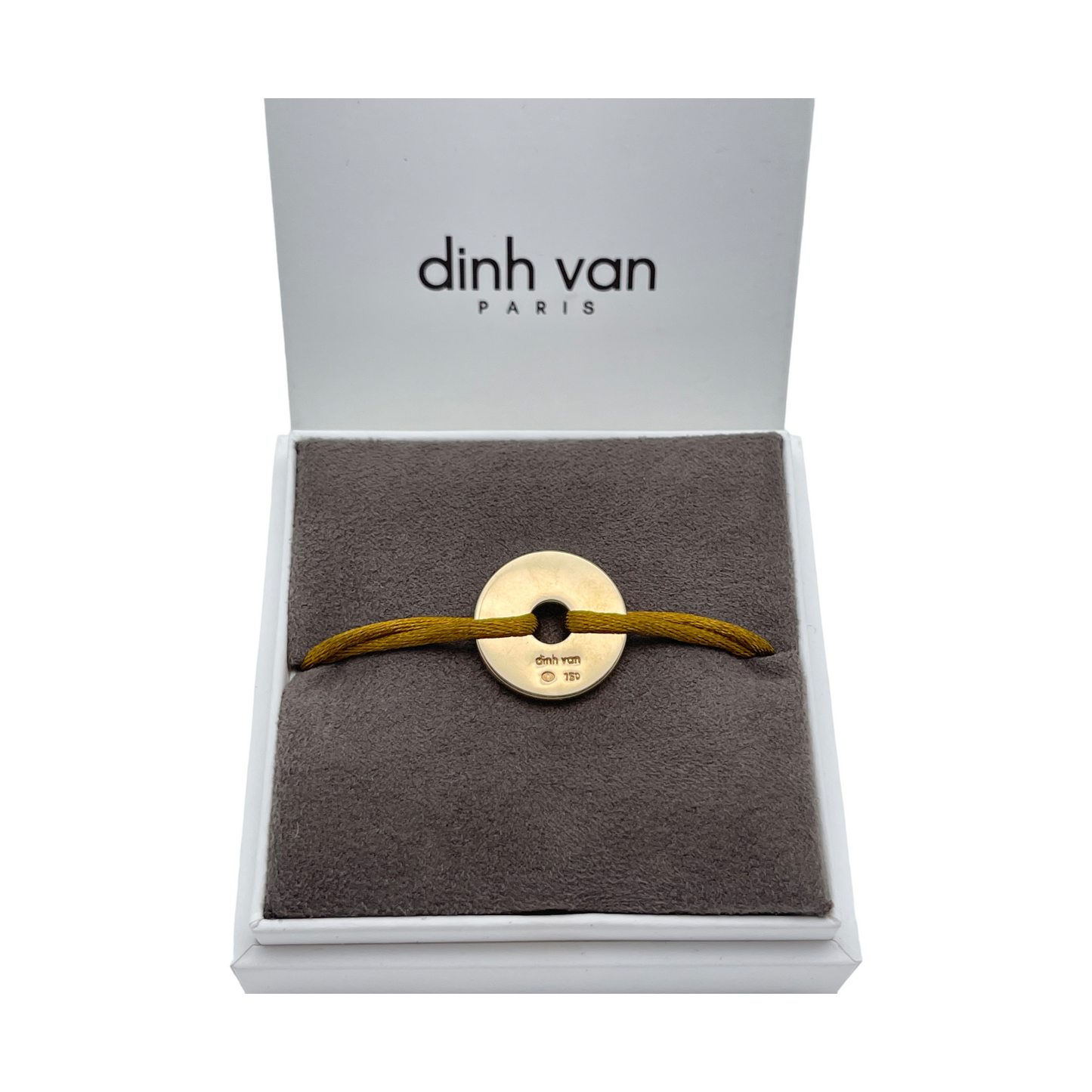 Bracelet Dinh Van Pi Onyx Or Jaune