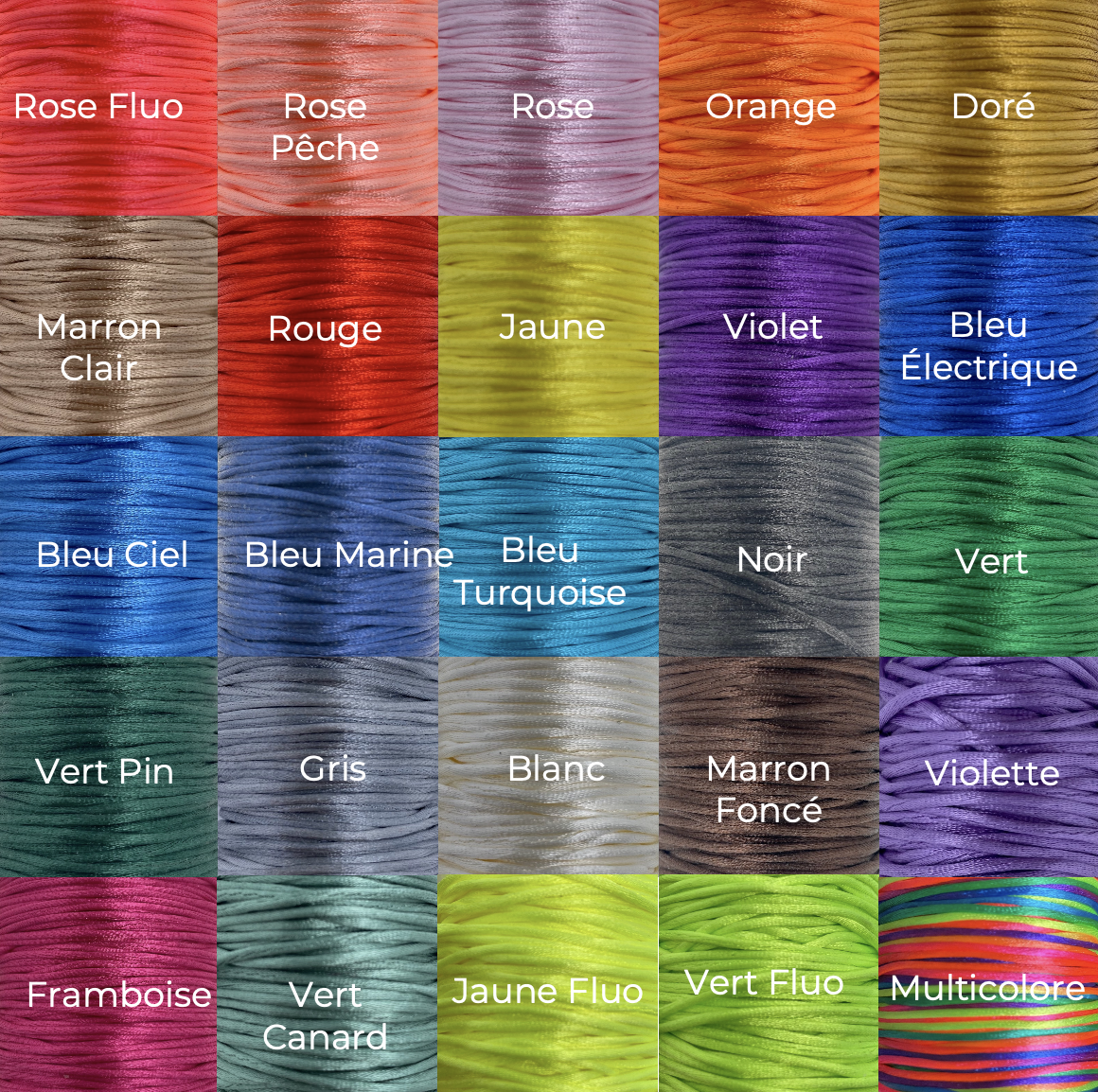 Couleur cordon discount dinh van