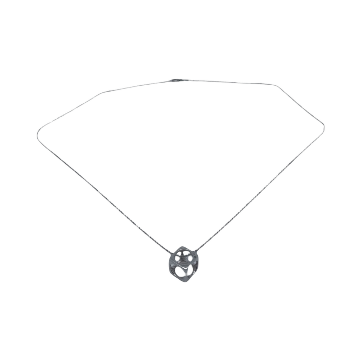 Chaine & Pendentif Dinh Van Pavé Argent