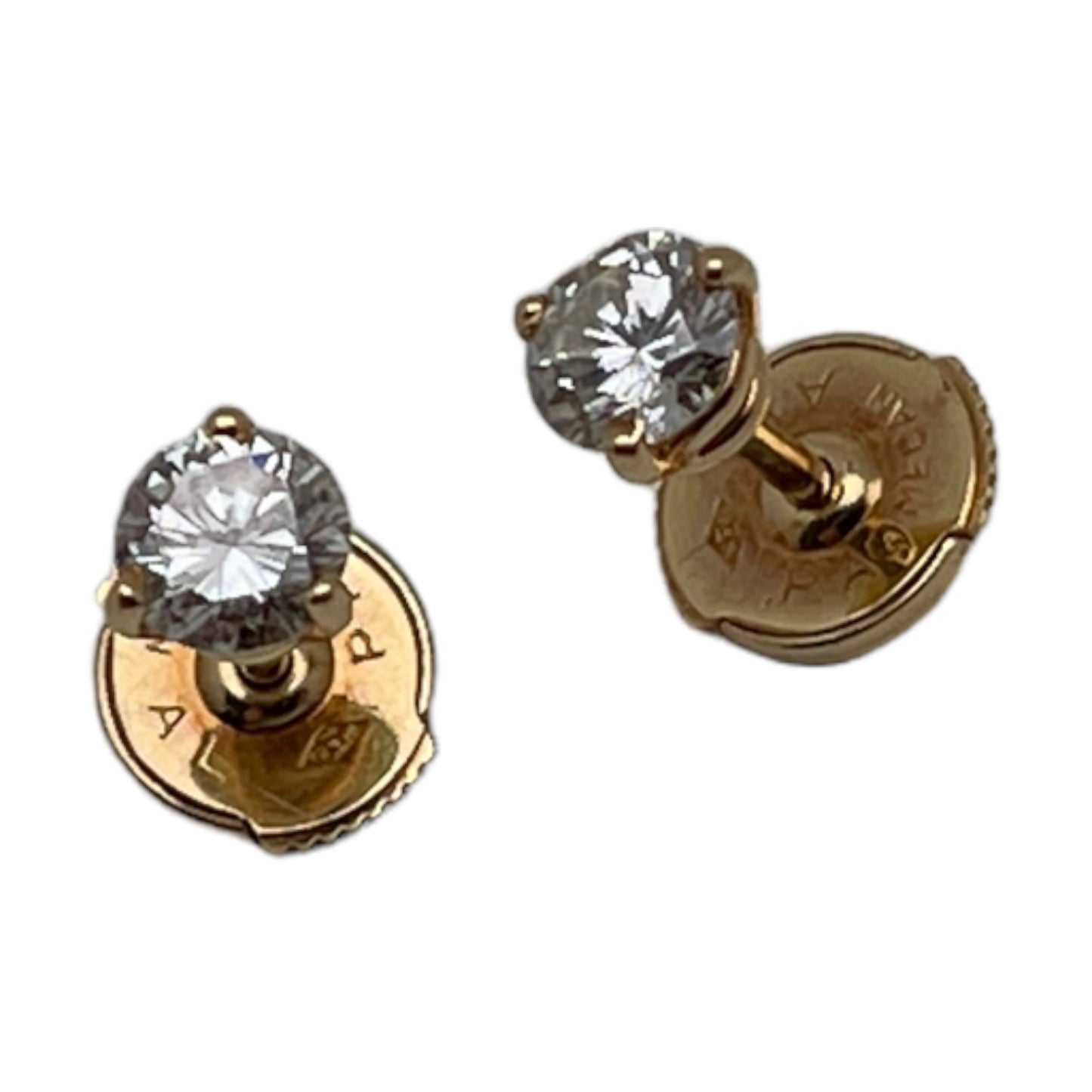 Boucles d'oreilles Diamants 0,5 carats & Or Jaune