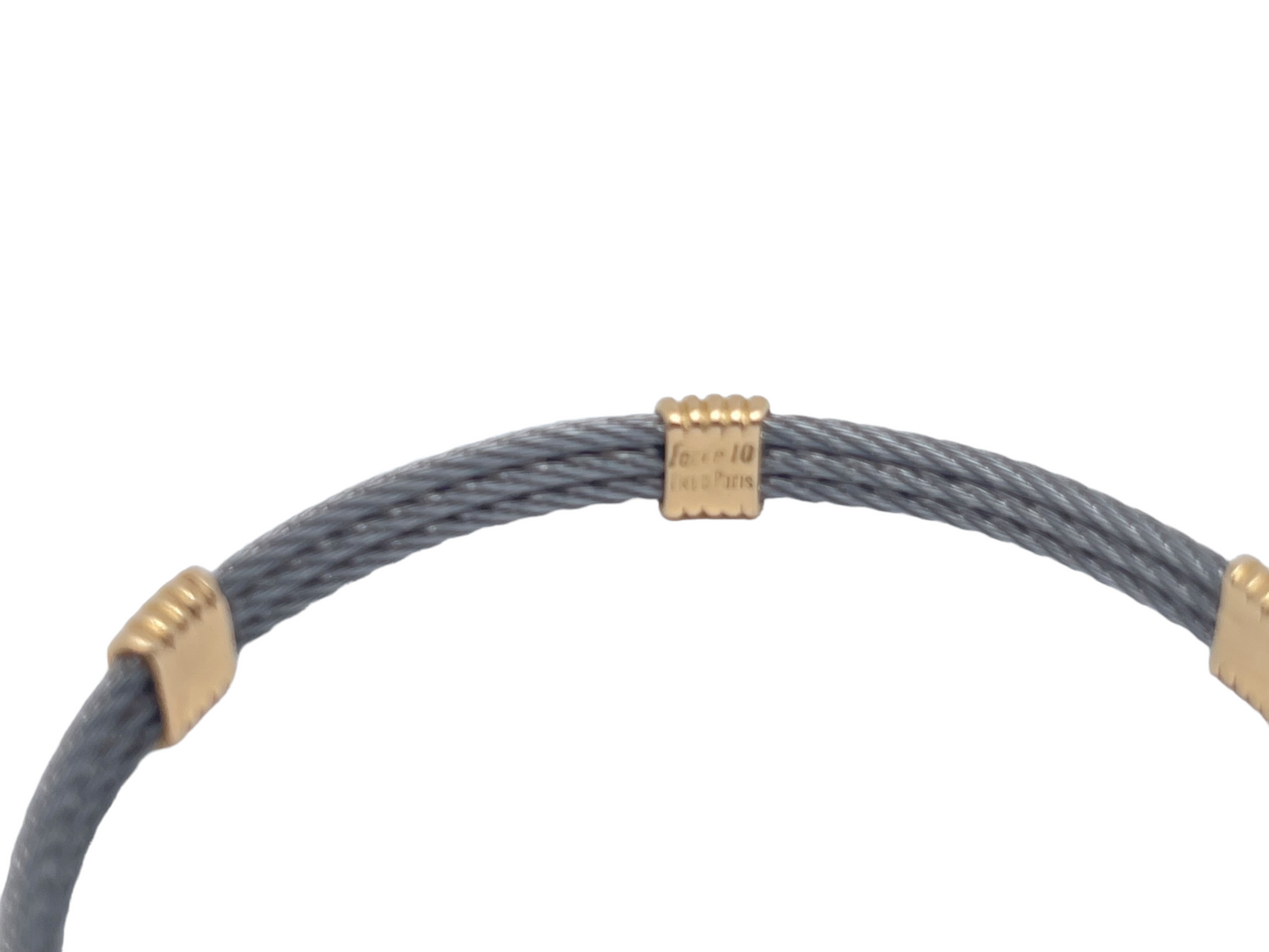 Bracelet Fred Force 10 "Vintage" Or & Acier