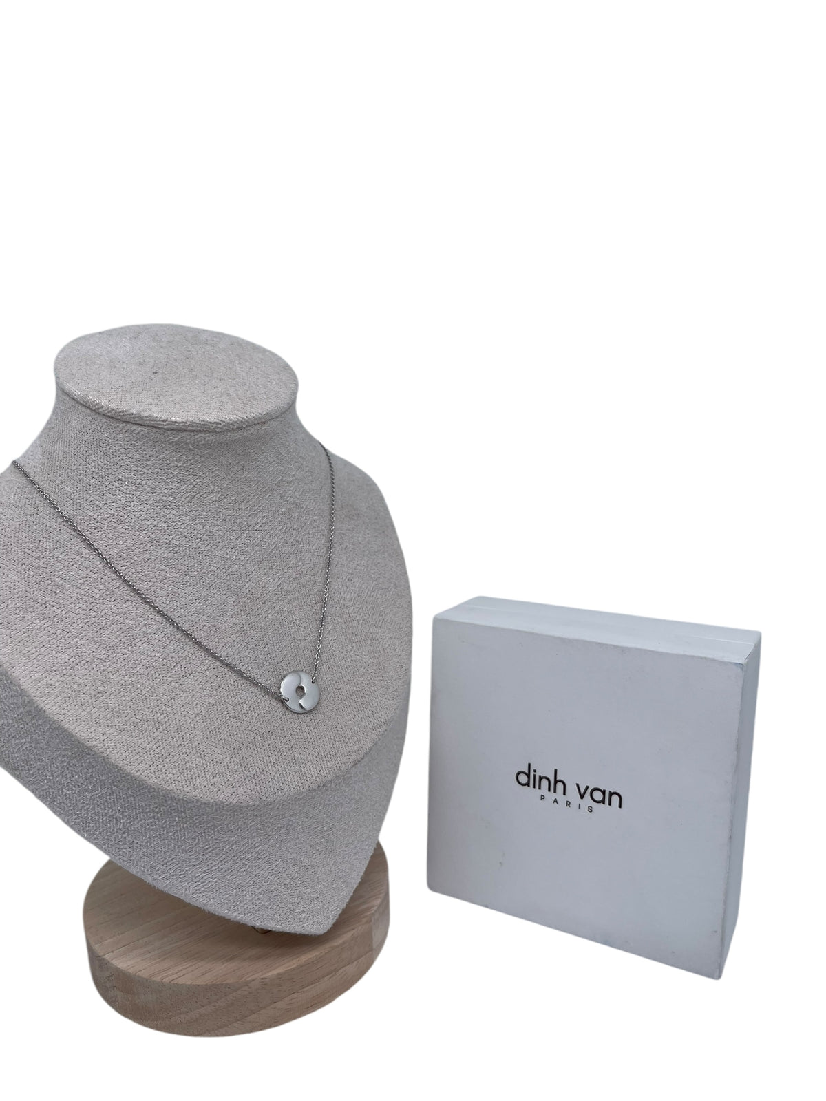Collier Double Sens en or blanc 750/1000 Dinh Van