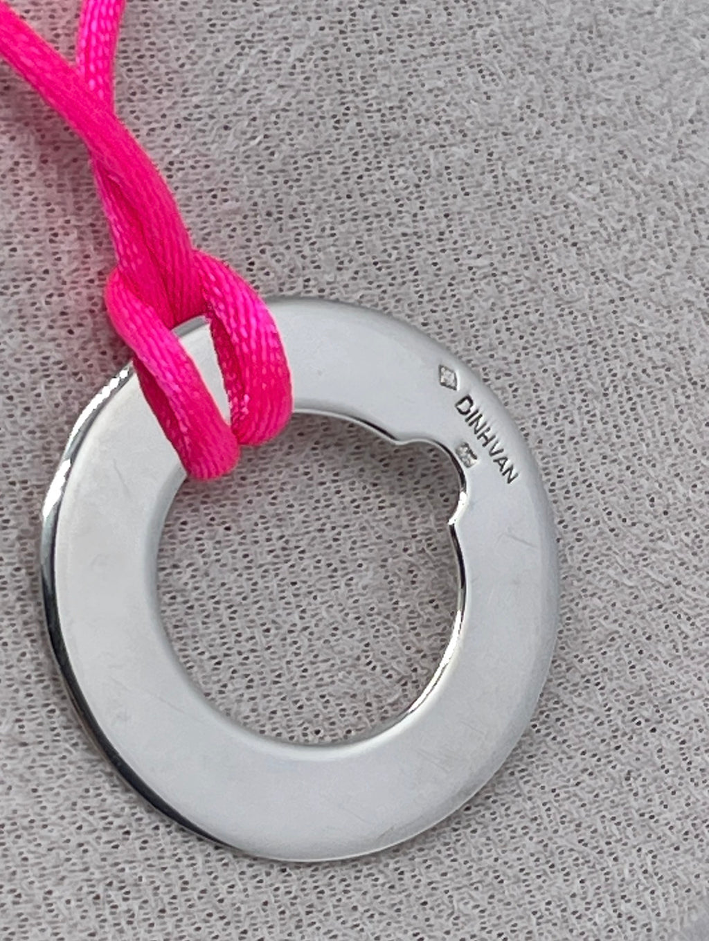 Pendentif Cible en argent 925/1000 Dinh Van