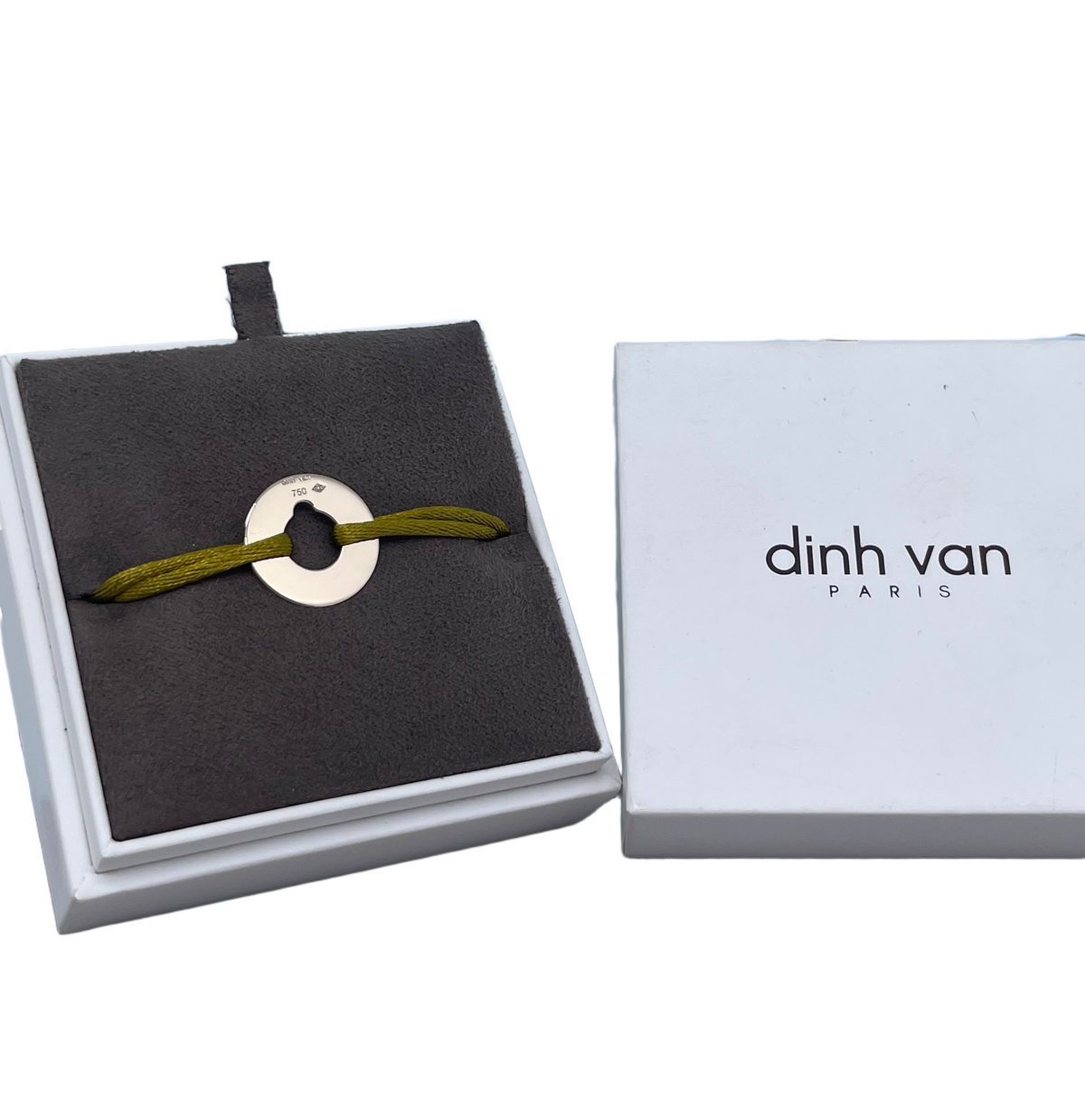 Bracelet Cible en or blanc 18k Dinh Van