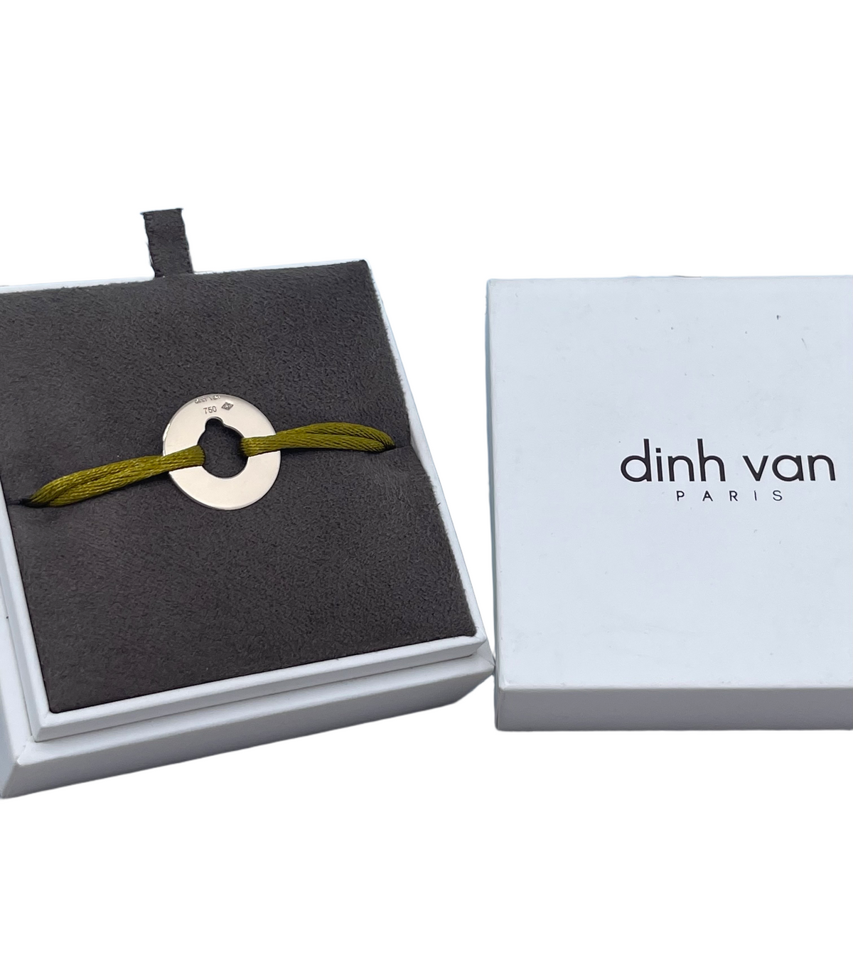 Bracelet Cible en or blanc 18k Dinh Van