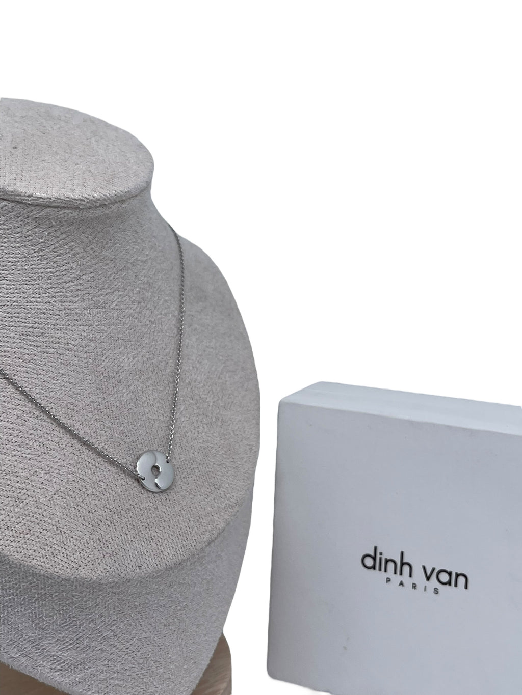 Collier Double Sens en or blanc 750/1000 Dinh Van