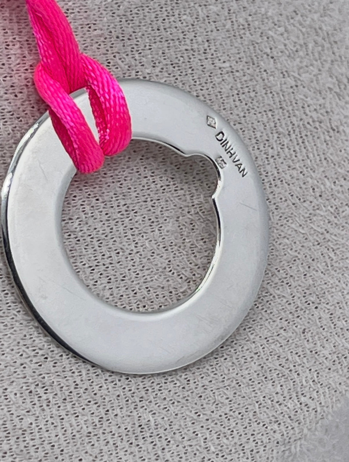 Pendentif Cible en argent 925/1000 Dinh Van