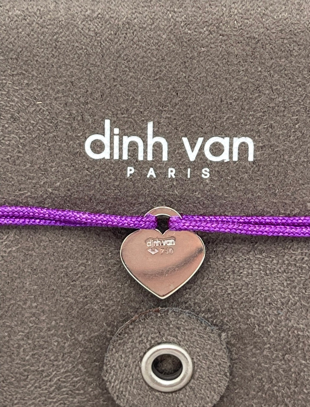 Bracelet Cœur en or blanc 750/1000 Dinh Van