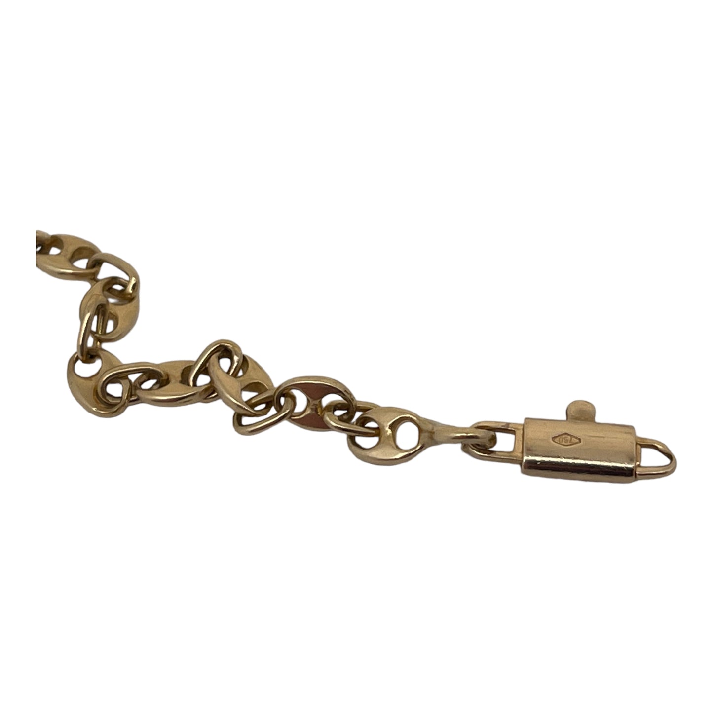 Bracelet Fred Maille Café Or Jaune