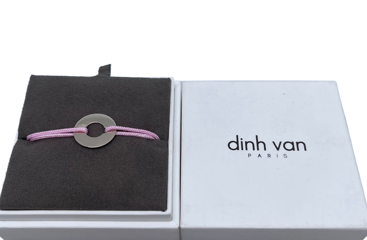 Bracelet cible en or blanc 750/1000 Dinh Van