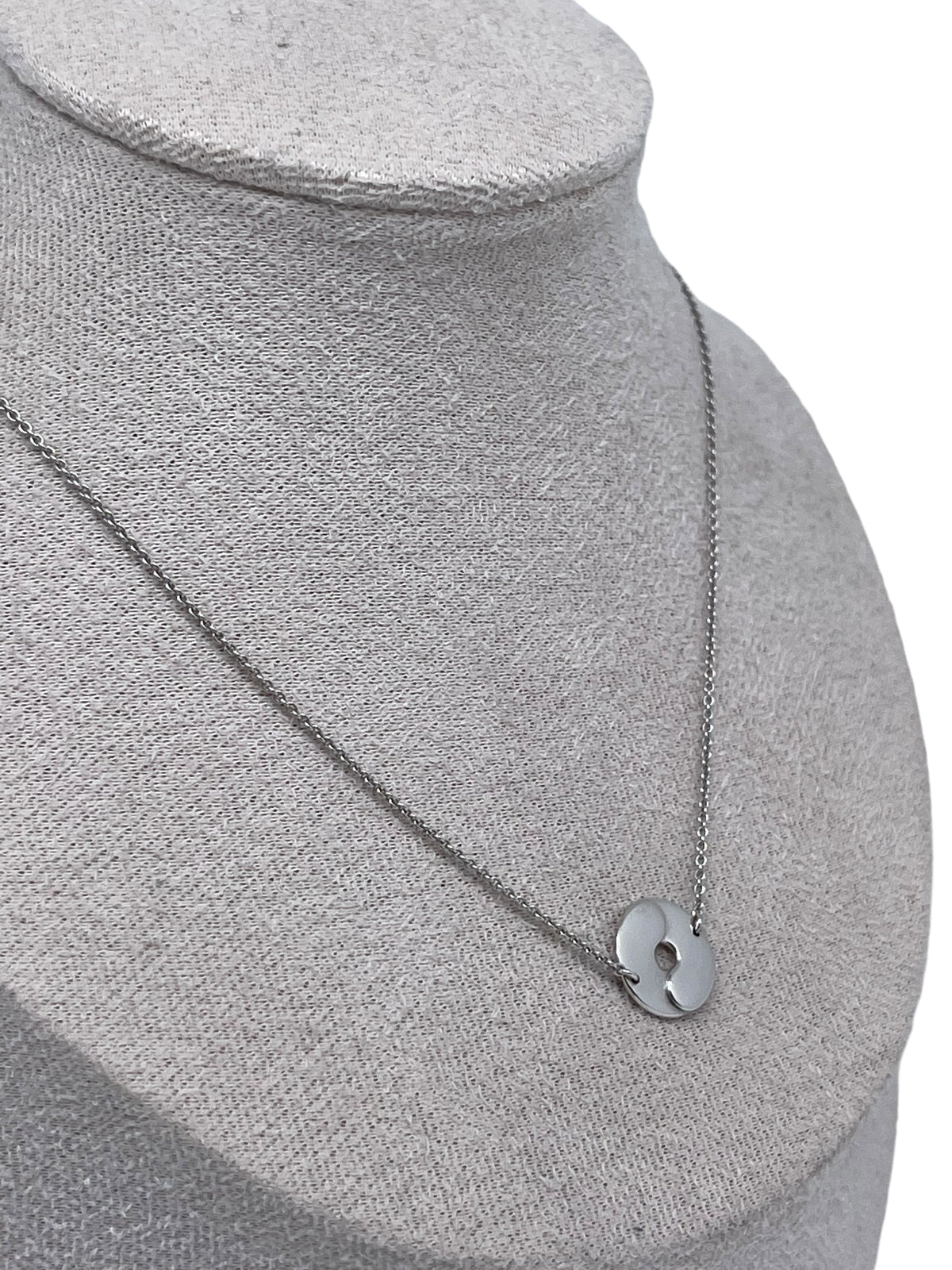 Collier Double Sens en or blanc 750/1000 Dinh Van