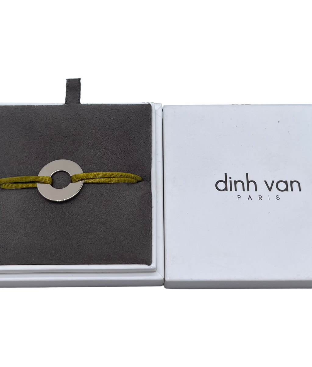Bracelet Cible en or blanc 18k Dinh Van