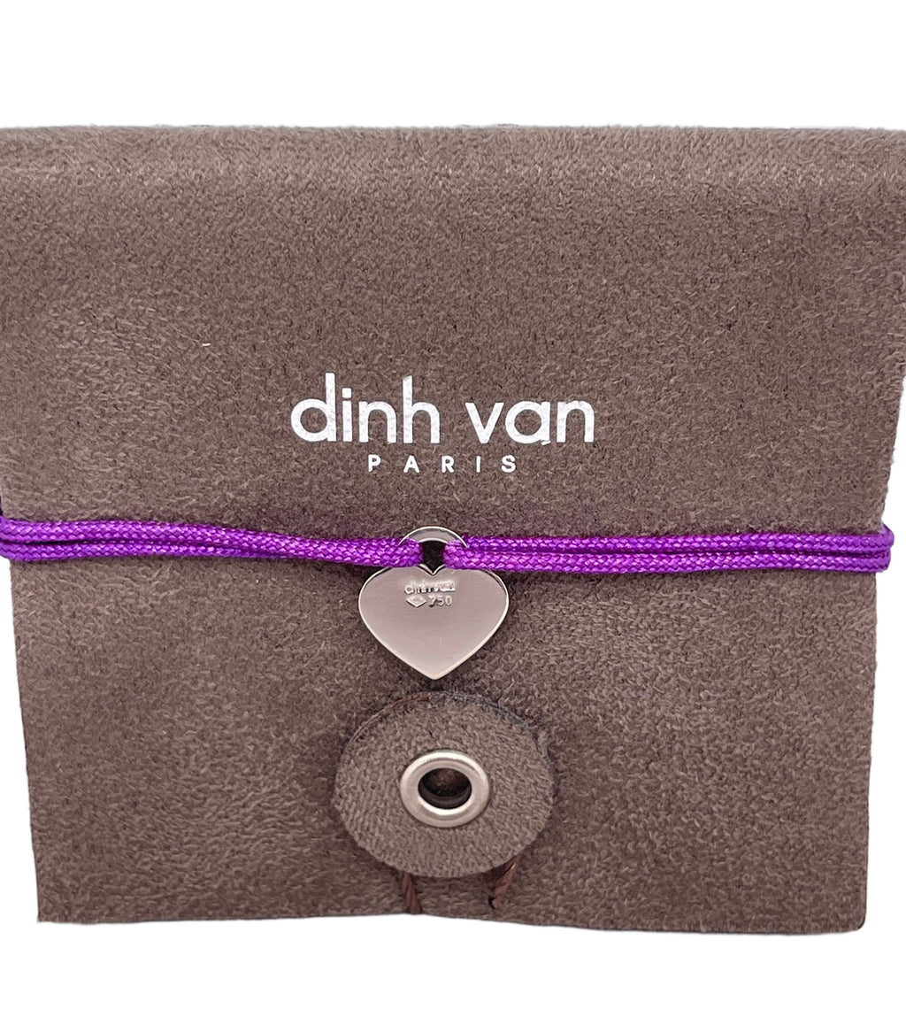 Bracelet Cœur en or blanc 750/1000 Dinh Van