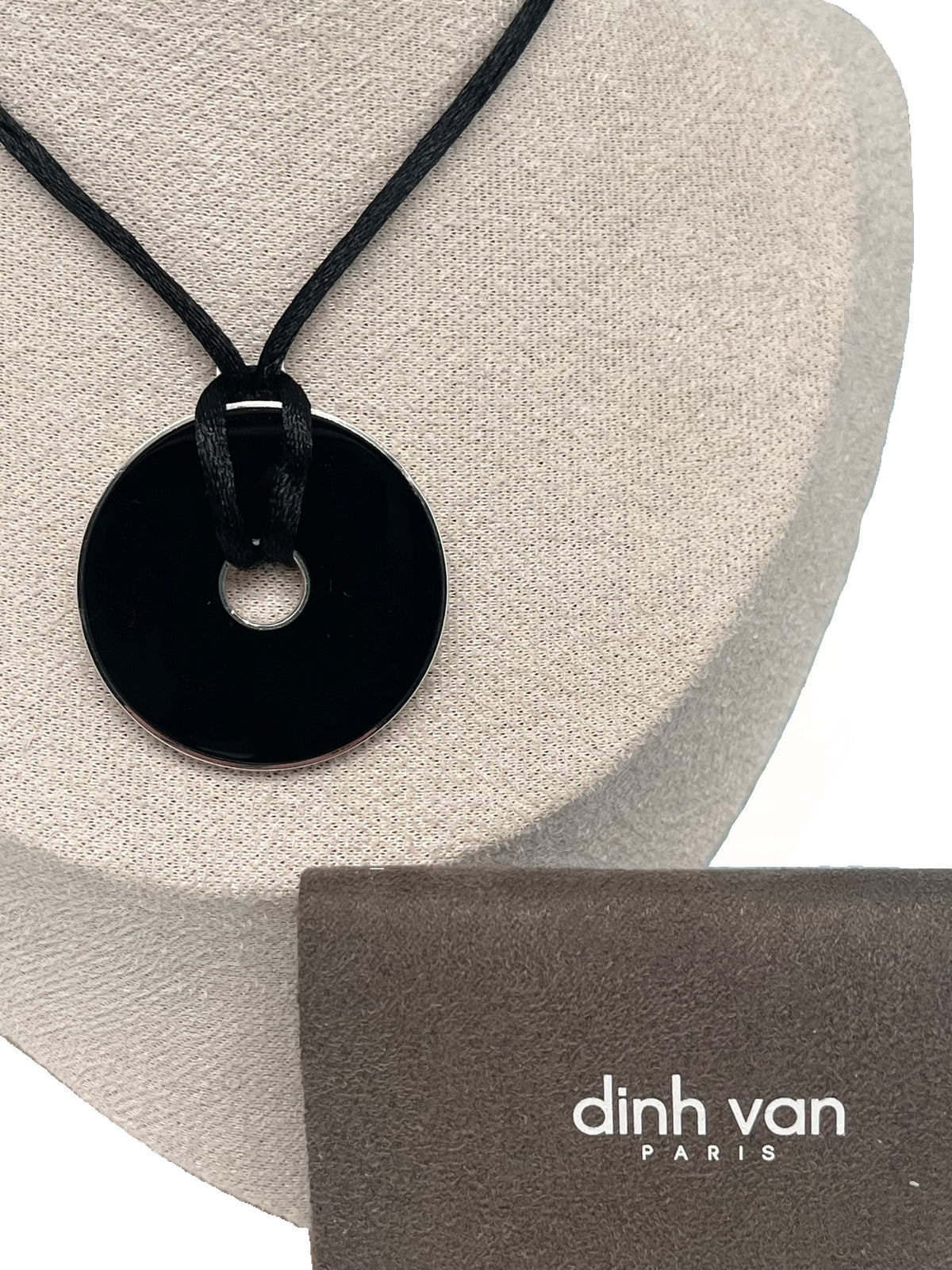 Pendentif Pi Argent & Onyx