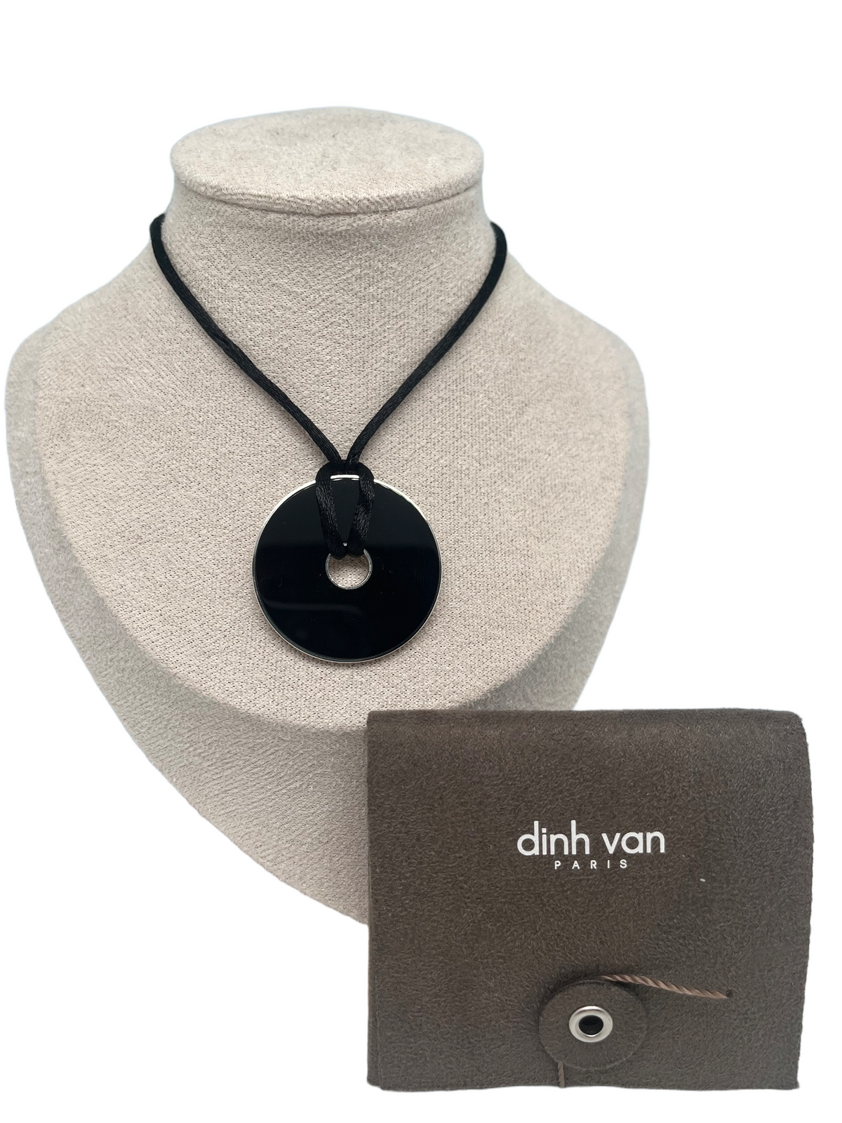 Pendentif Pi Argent & Onyx