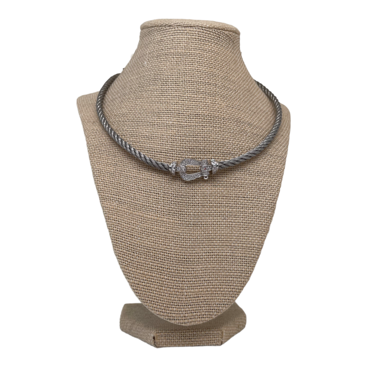Collier Fred Force 10 diamants et or blanc