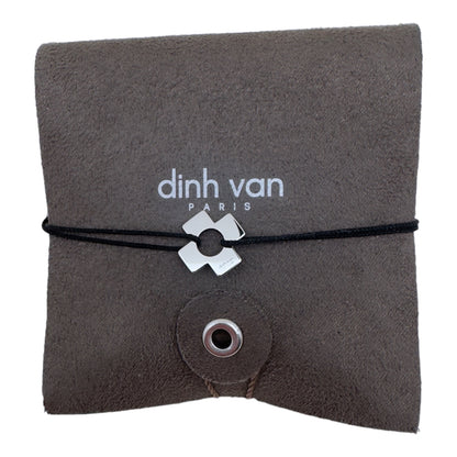 Bracelet Dinh Van Croix Or Blanc