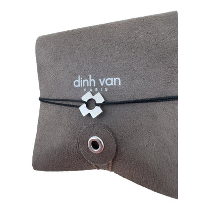 Bracelet Dinh Van Croix Or Blanc