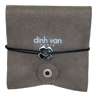 Bracelet Dinh Van Croix Or Blanc