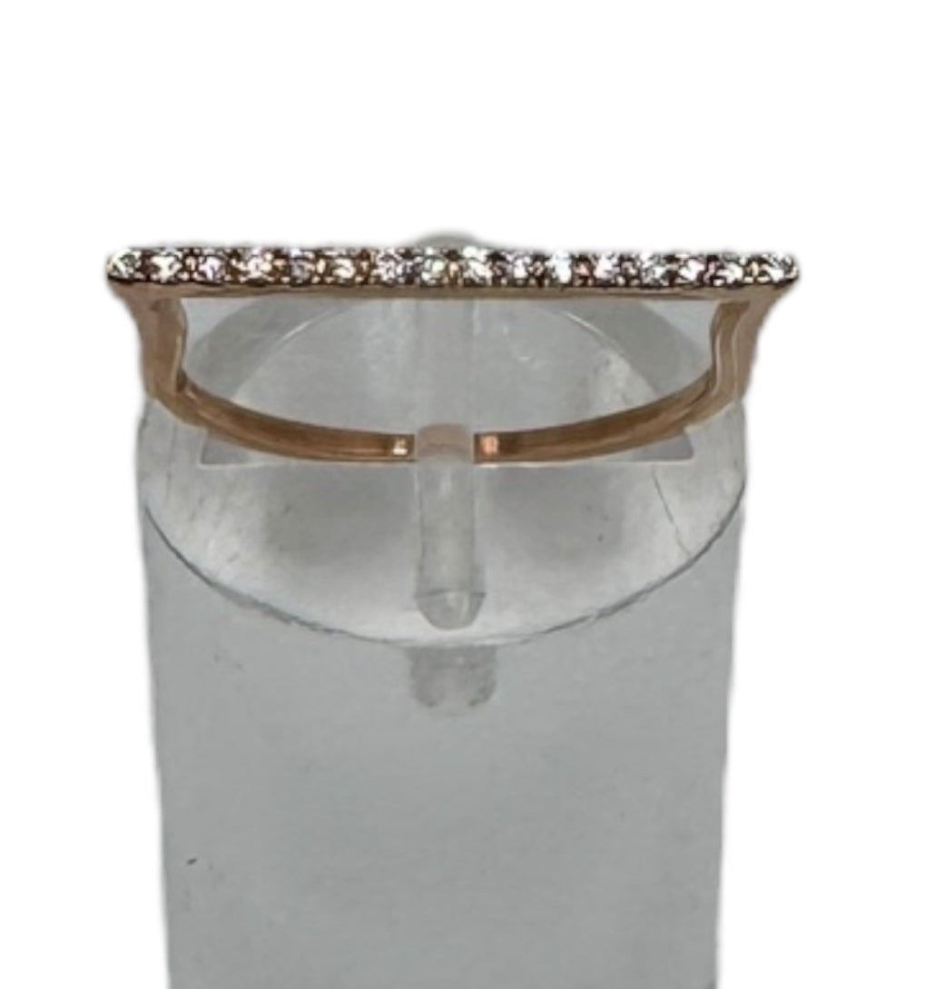 Bague Messika Gatsby diamants et or jaune