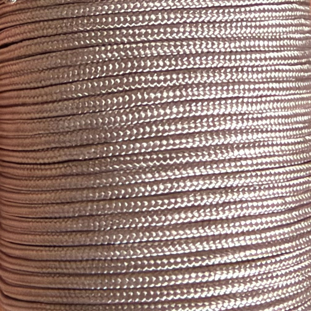 Cordon polyester 1,8 mm Beige Rosé pour bracelet Dinh Van, Cartier