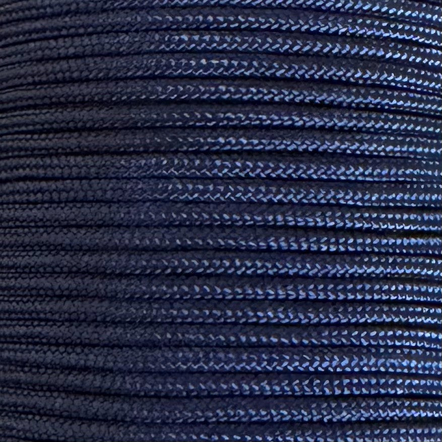 Cordon polyester 1,8 mm Bleu Marine pour bracelet Dinh Van, Cartier