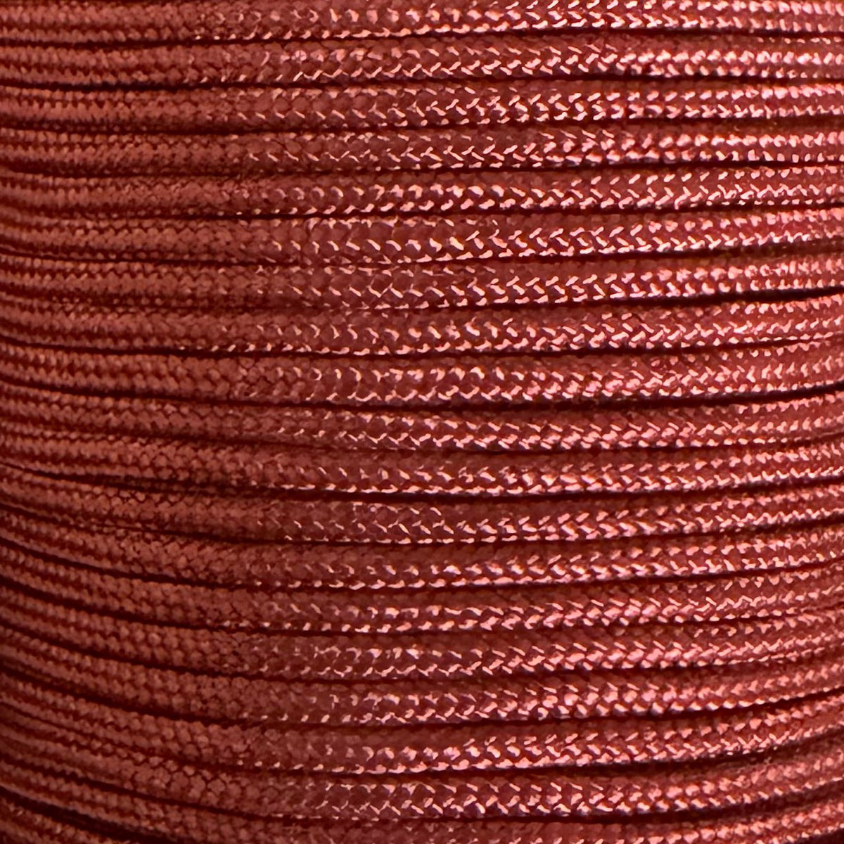 Cordon polyester 1,8 mm Cuivre pour bracelet Dinh Van, Cartier