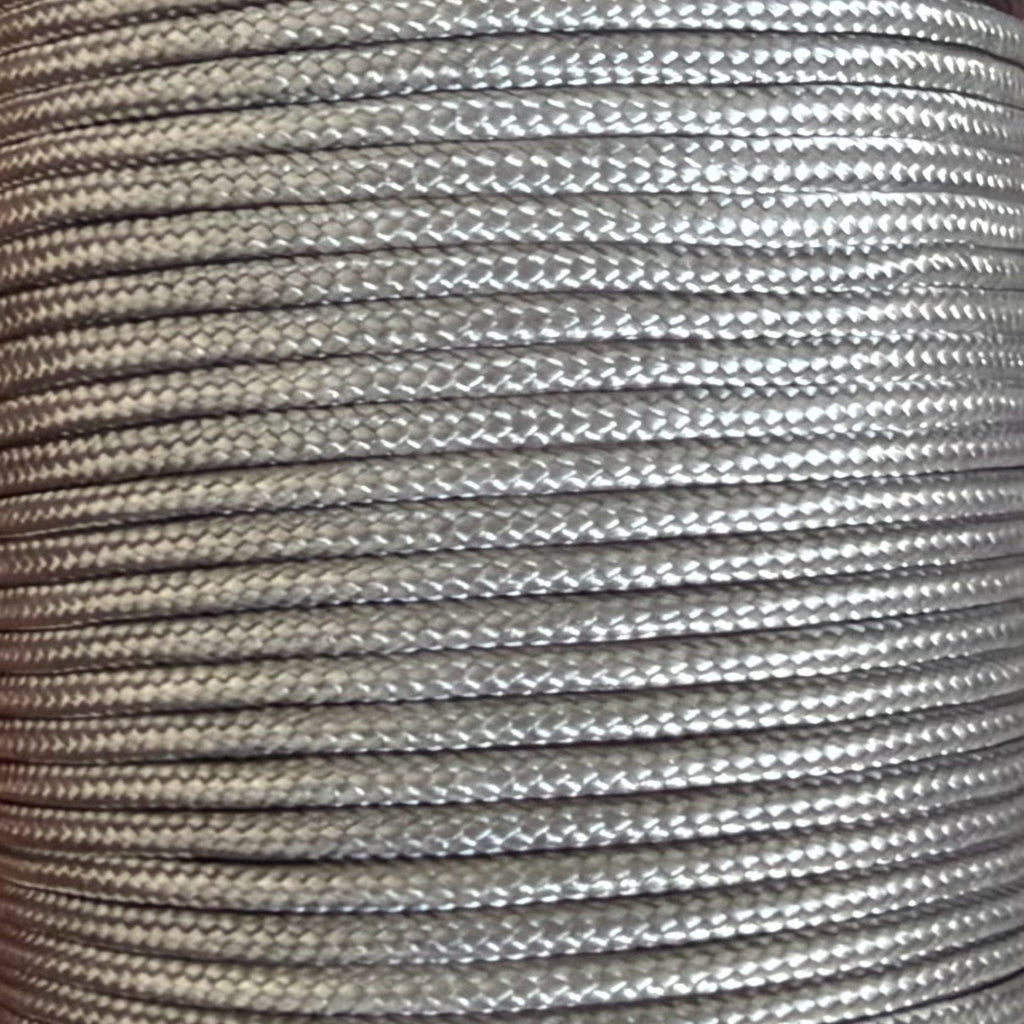 Cordon polyester 1,8 mm Gris pour bracelet Dinh Van, Cartier