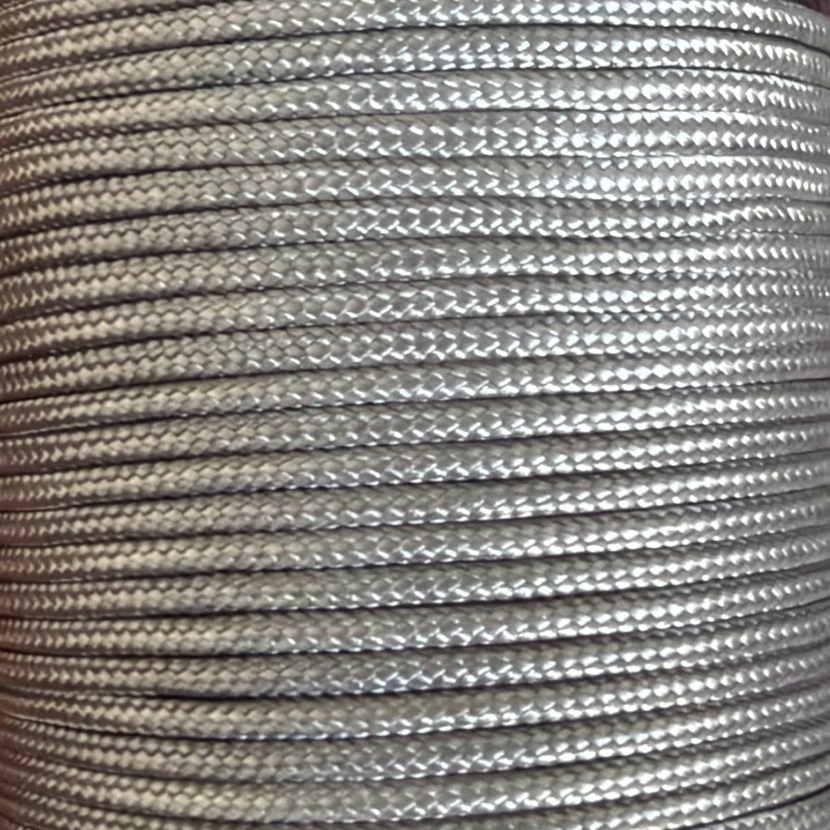 Cordon polyester 1,8 mm Gris pour bracelet Dinh Van, Cartier