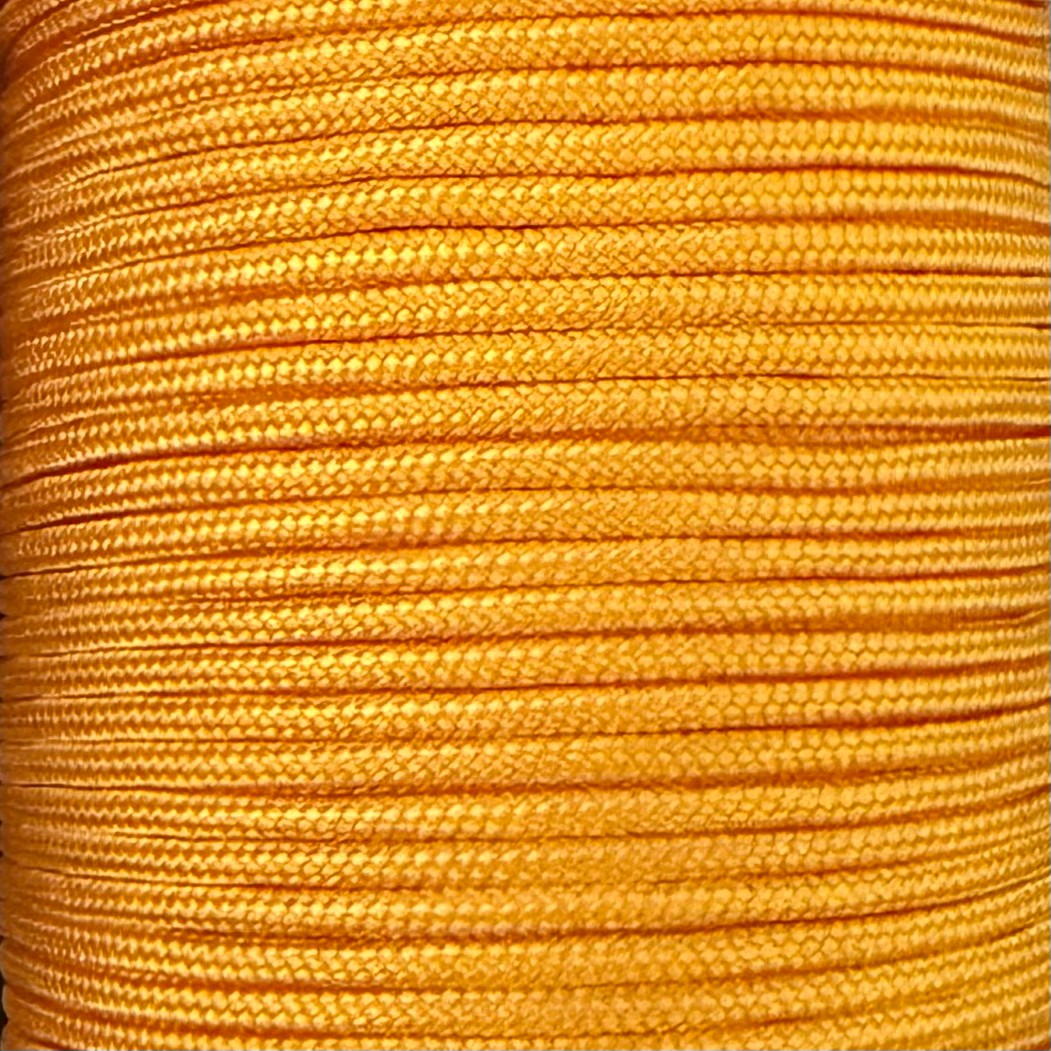 Cordon polyester 1,8 mm Jaune Soleil pour bracelet Dinh Van, Cartier