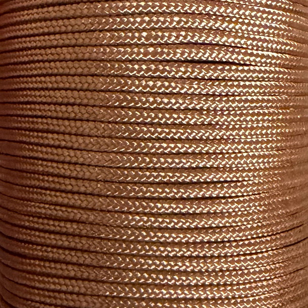 Cordon polyester 1,8 mm Marron pour bracelet Dinh Van, Cartier