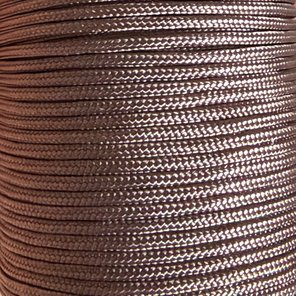Cordon polyester 1,8 mm Moka pour bracelet Dinh Van, Cartier