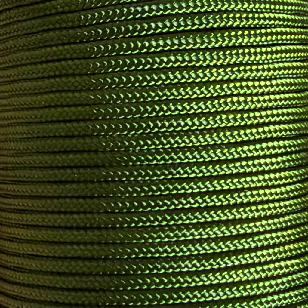 Cordon polyester 1,8 mm Olive pour bracelet Dinh Van, Cartier