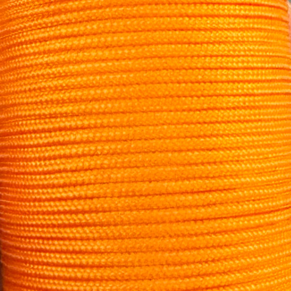 Cordon polyester 1,8 mm Orange pour bracelet Dinh Van, Cartier