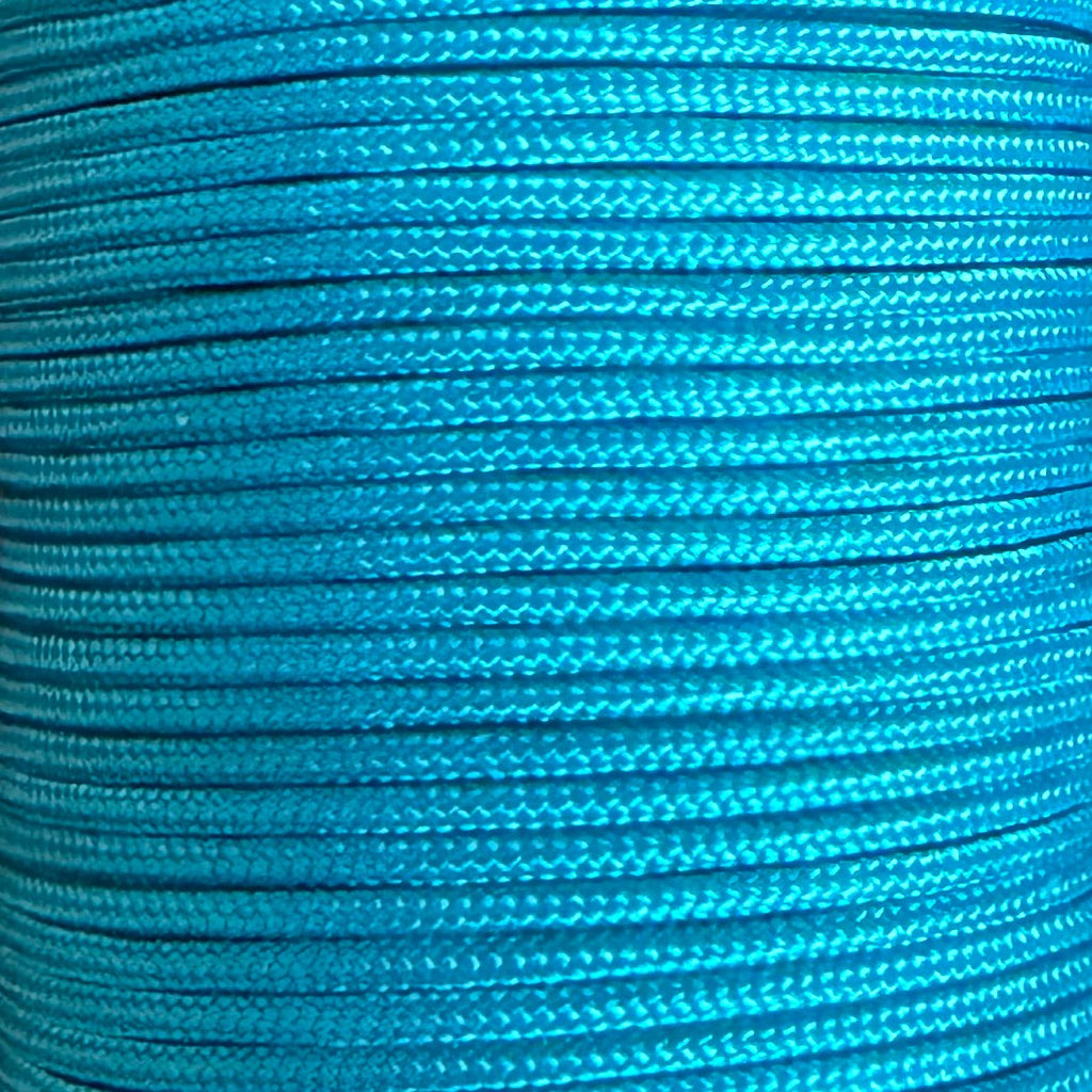 Cordon polyester 1,8 mm Turquoise pour bracelet Dinh Van, Cartier