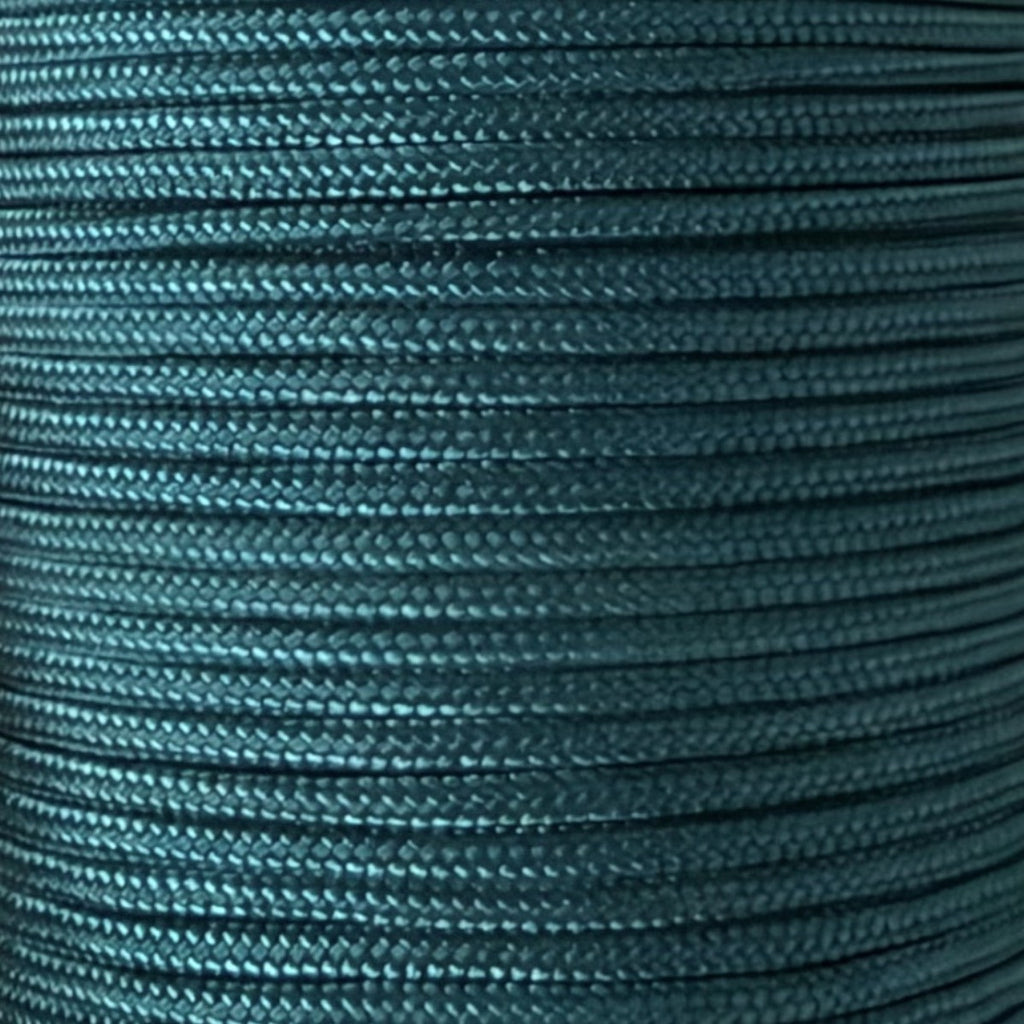 Cordon polyester 1,8 mm Vert Canard pour bracelet Dinh Van, Cartier