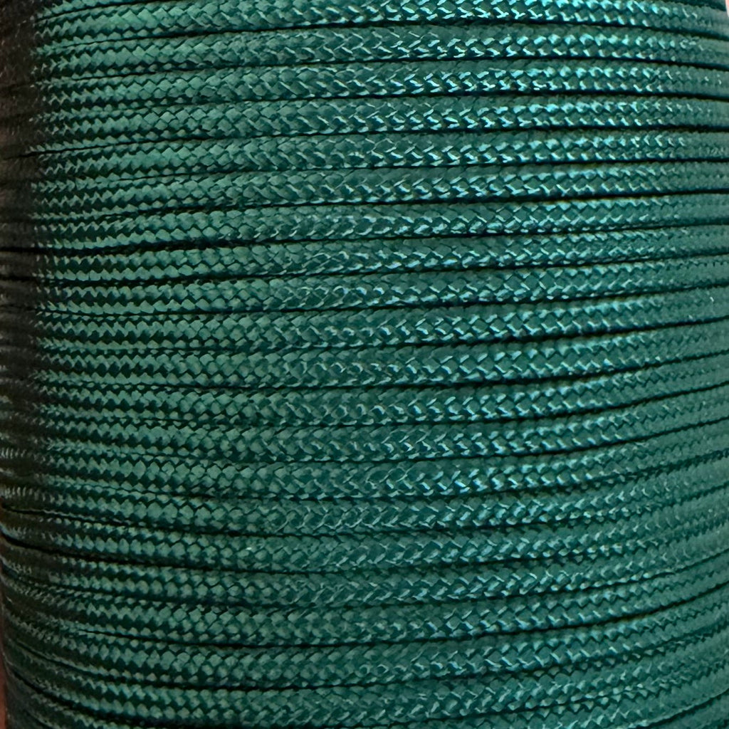 Cordon polyester 1,8 mm Vert Pin pour bracelet Dinh Van, Cartier