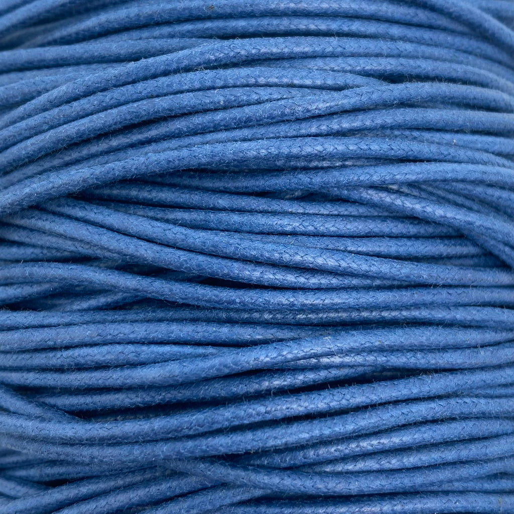 Cordon coton Bleu pour bracelet Dinh Van, Cartier
