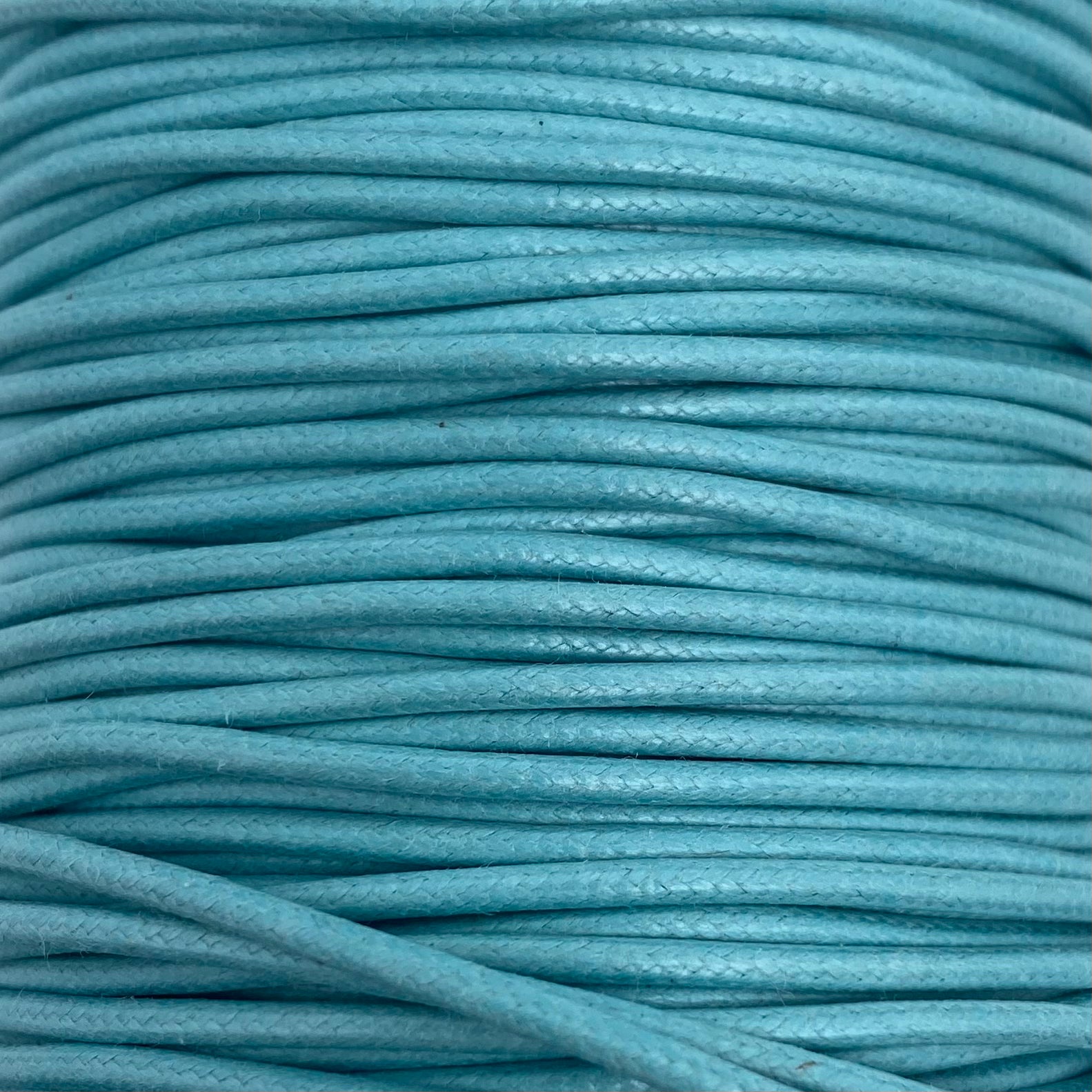 Cordon coton Bleu Vert pour bracelet Dinh Van, Cartier