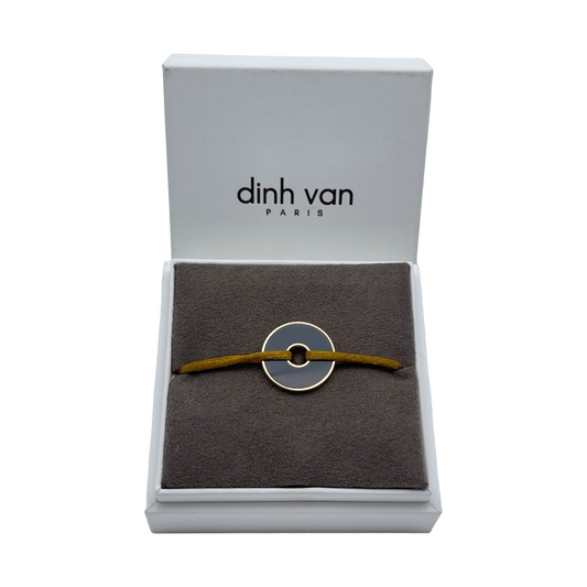 Bracelet Dinh Van Pi Onyx Or Jaune