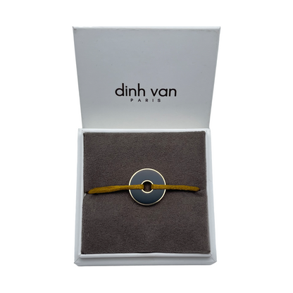 Bracelet Dinh Van Pi Onyx Or Jaune