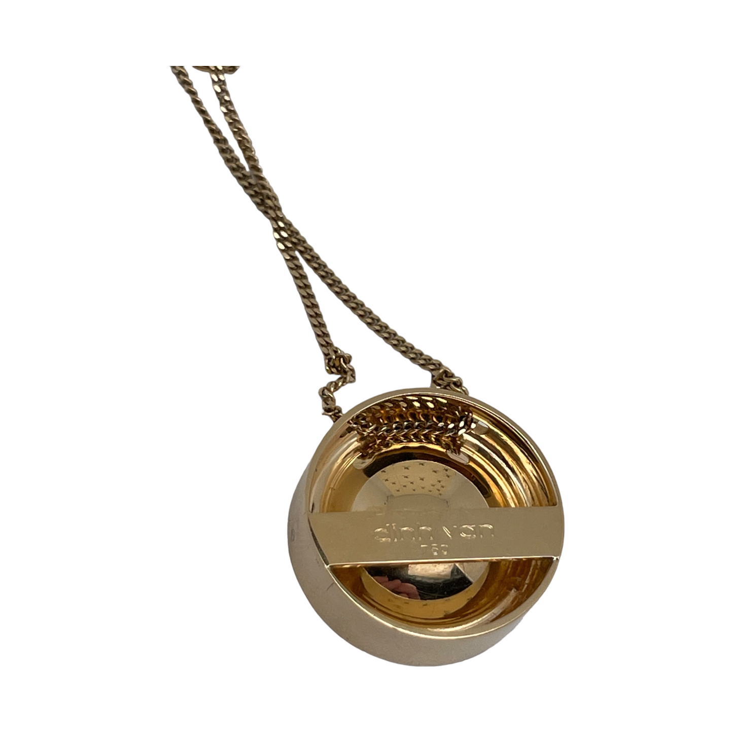 Collier Pendentif Dinh Van Osmose Améthyste Or Jaune