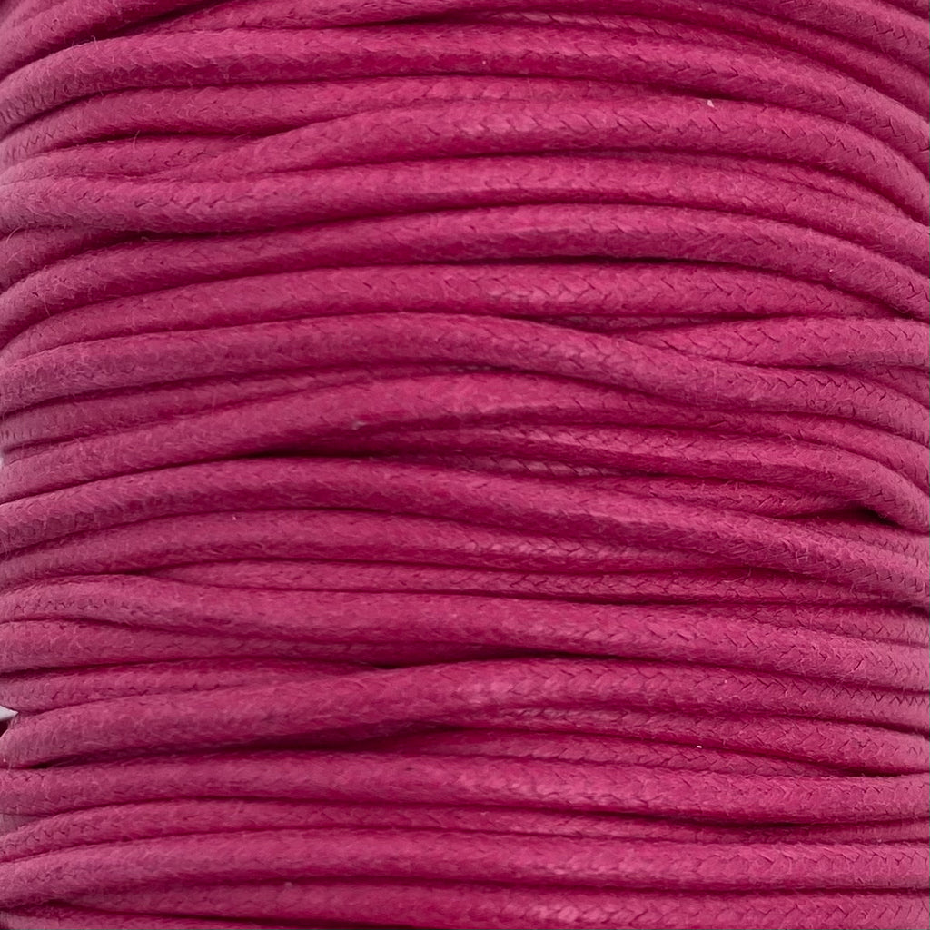 Cordon coton Framboise pour bracelet Dinh Van, Cartier