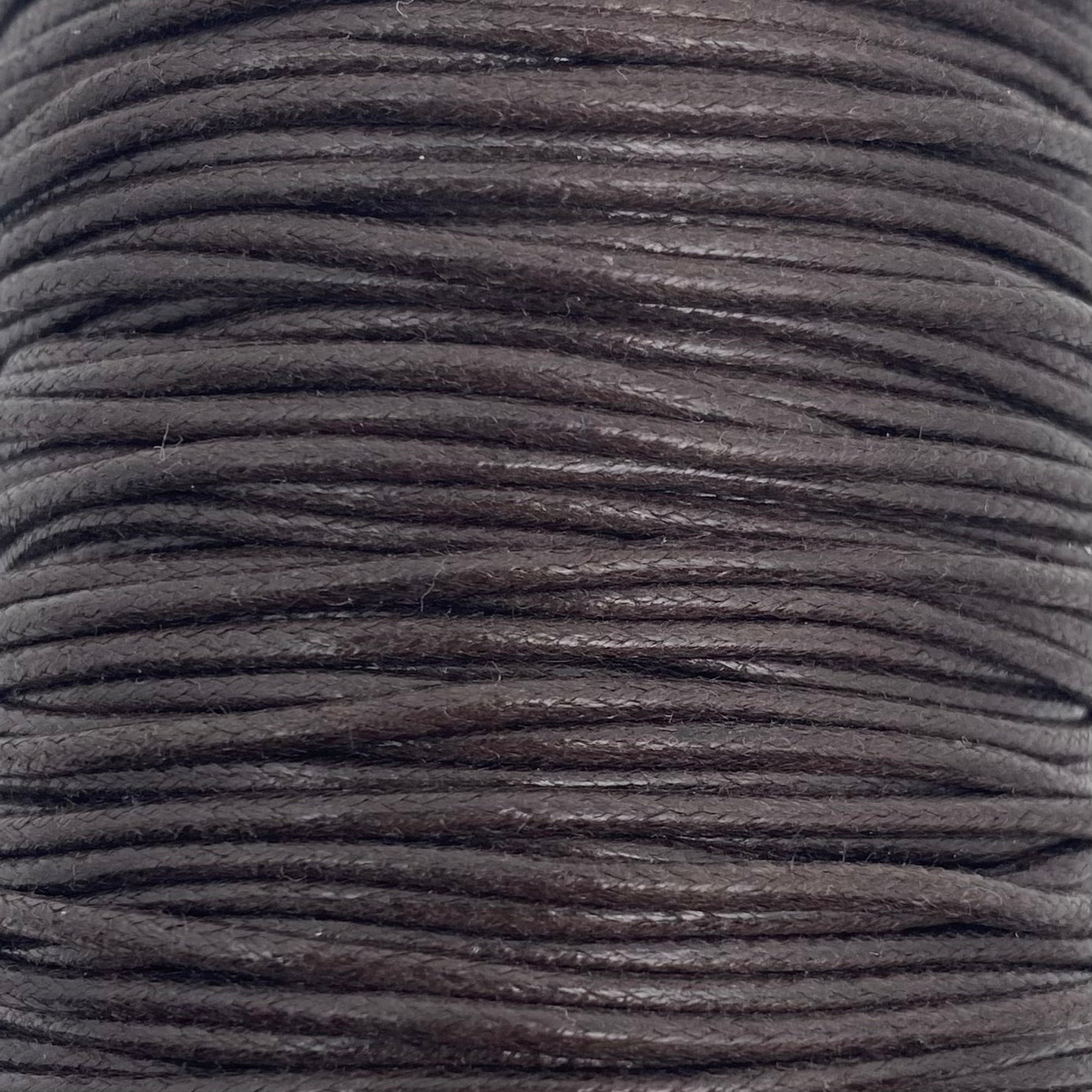 Cordon coton Marron Café pour bracelet Dinh Van, Cartier