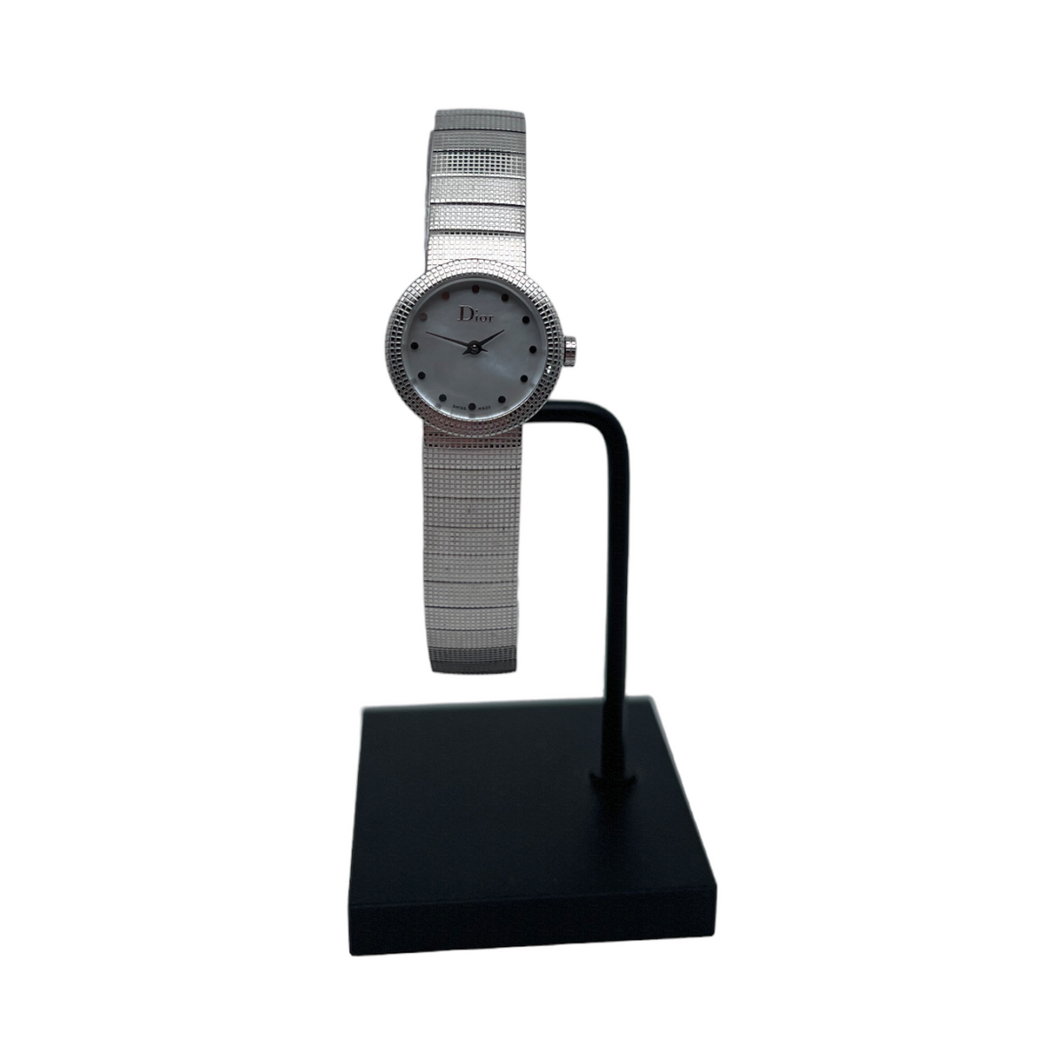 Montre Dior Mini D nacre et acier