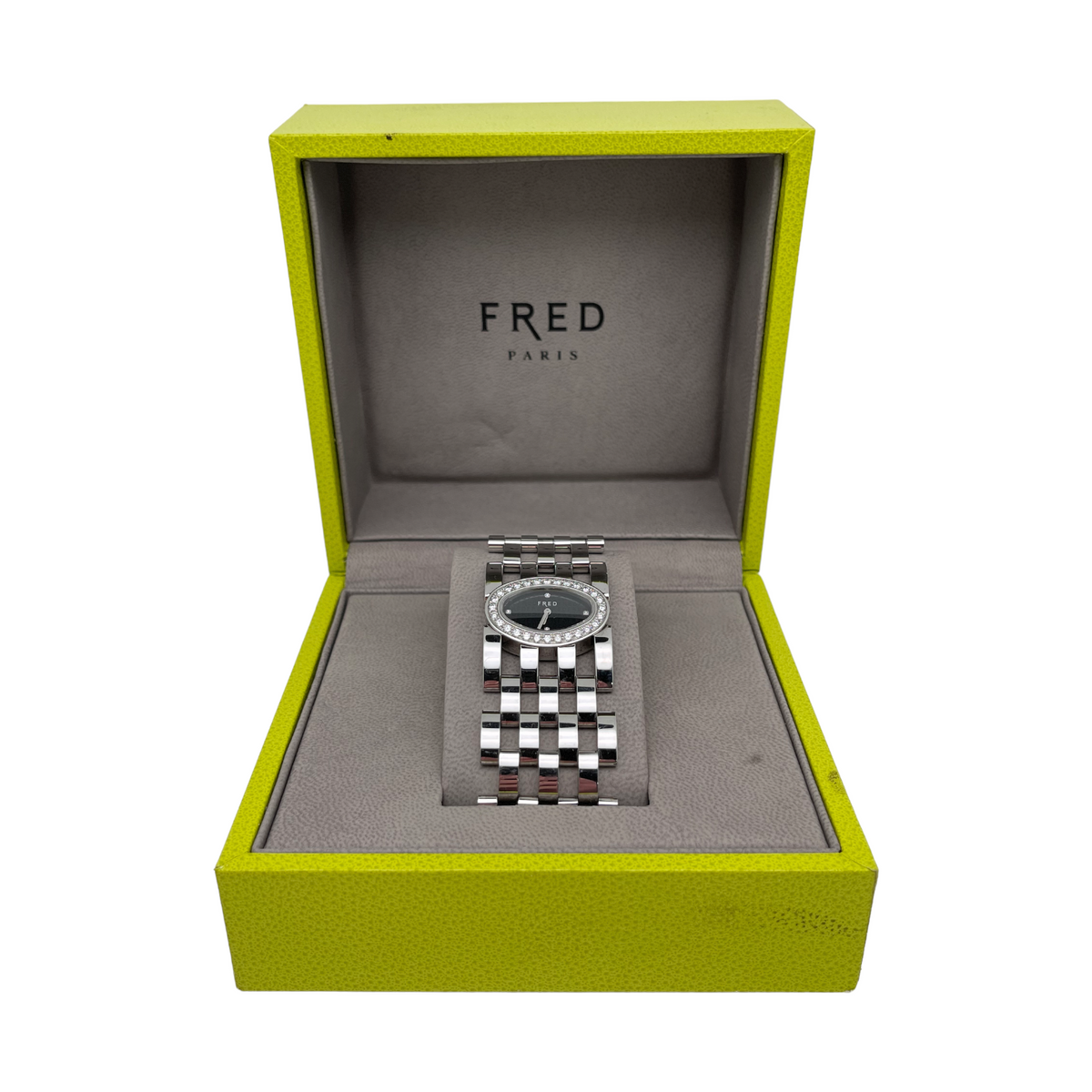 Montre Fred Pretty Woman diamants et acier