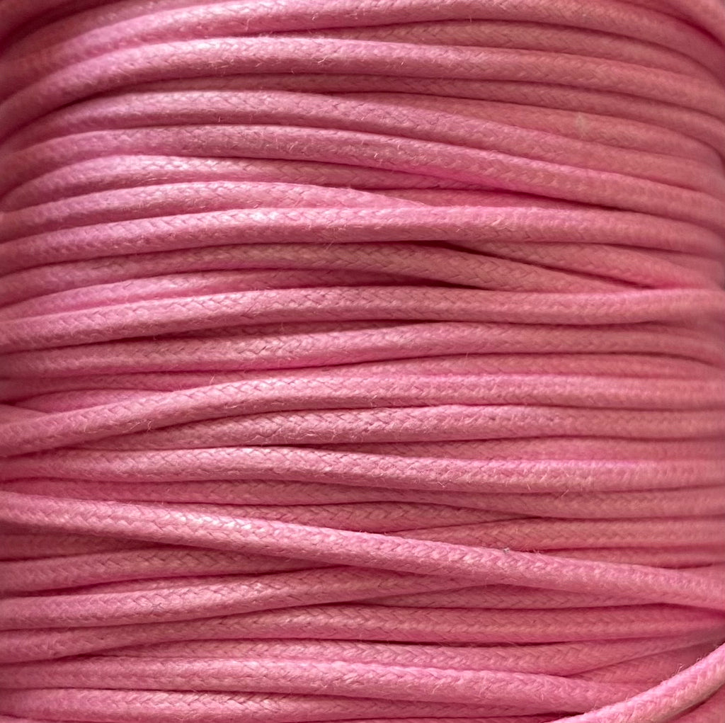 Cordon coton Rose pour bracelet Dinh Van, Cartier